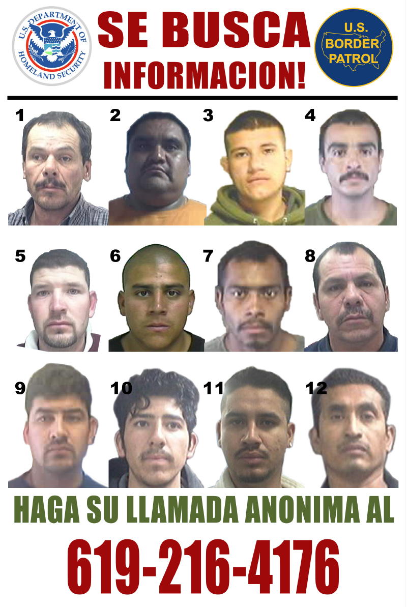 People Border Patrol would like to locate