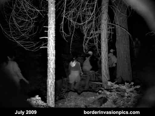 illegal aliens on a popular trail