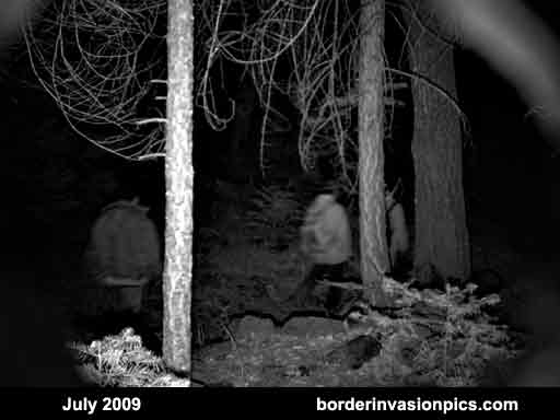 illegal aliens on a popular trail