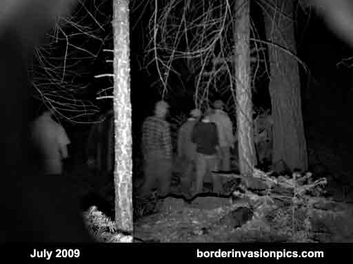 illegal aliens on a popular trail