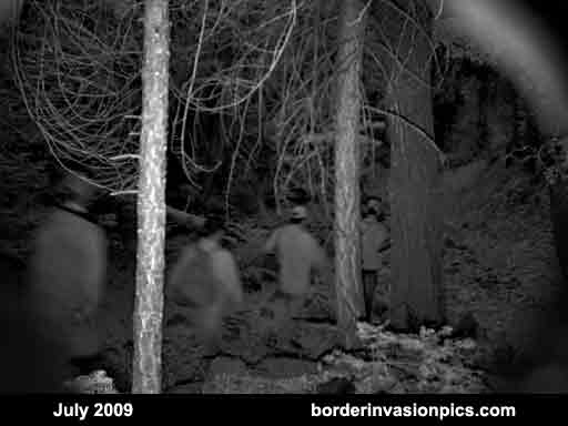 illegal aliens on a popular trail