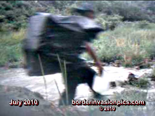 Rain or shine... drugs cross the border