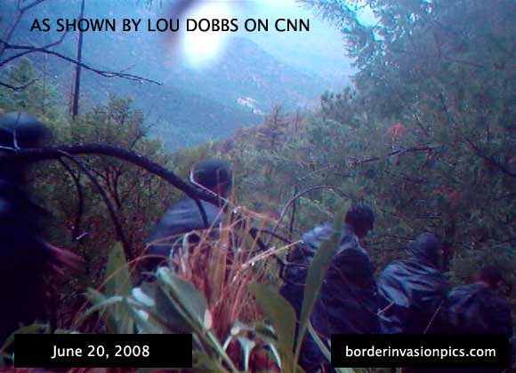 June 20, 2008 photo of an organized and similarly outfitted group